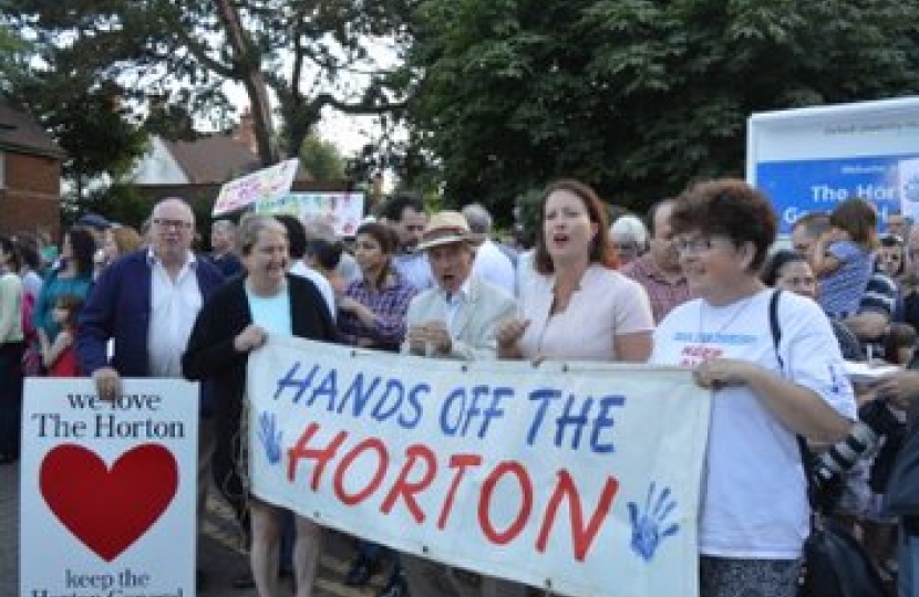 Hands off the Horton