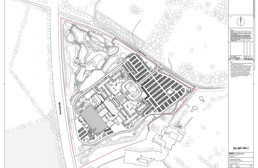 Great Wolf Lodge site plan